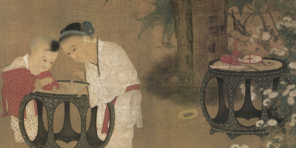 郎骑竹马来，绕床弄青梅。